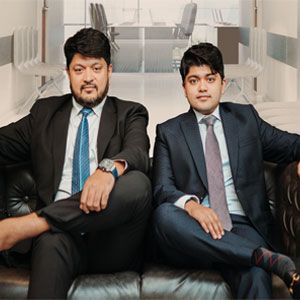 Sidharth Bhandari, Founder & Chairman, Yash Vardhan Bhandari, COO