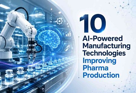 10 AI-Powered Manufacturing Technologies Improving Pharma Production 10 AI-Powered Manufacturing Technologies Improving Pharma Production India Pharma Outlook