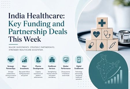 India Healthcare: Key Funding and Partnership Deals This Week India Healthcare: Key Funding and Partnership Deals This Week, India Pharma Outlook