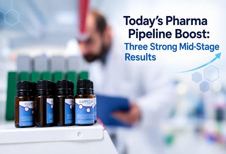 Today's Pharma Pipeline Boost: Three Strong Mid-Stage Results Today's Pharma Pipeline Boost: Three Strong Mid-Stage Results India Pharma Outlook